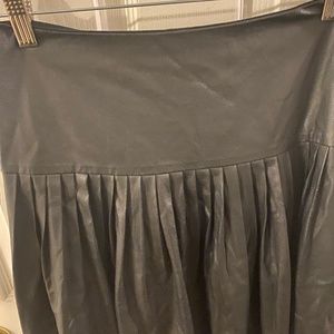 Rebecca Taylor Black Pleated Skirt